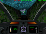 [Скриншот: Descent II]