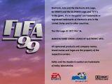 [Скриншот: FIFA 99]
